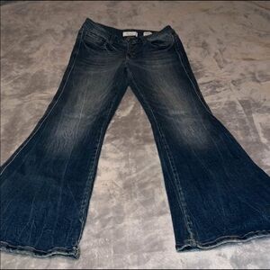 KanCan Dark Blue Flare Jeans